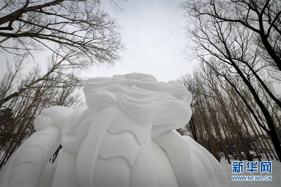 第七届“冬之韵”全国大学生雪雕比赛落幕